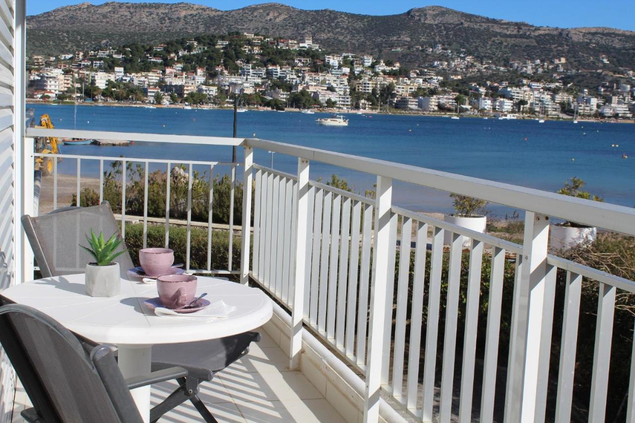 Apartments Mare Blu By The Sea. Порто-Рафти Экстерьер фото