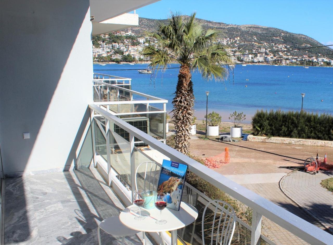 Apartments Mare Blu By The Sea. Порто-Рафти Экстерьер фото